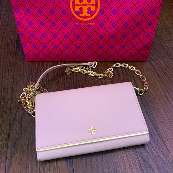 Tory Burch Bags Tory Burch Robinson Chain Wallet Crossbody Bag